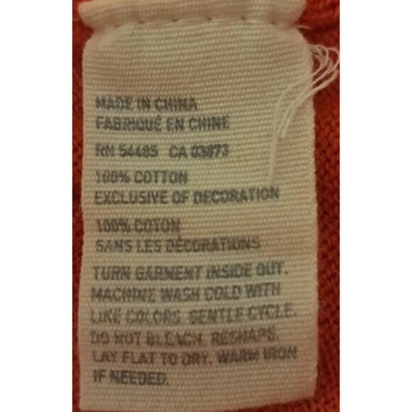 American Eagle Men's Large Orange Sweater - Picture 3 of 5